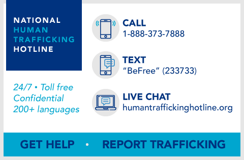 National Human Trafficking Hotline 